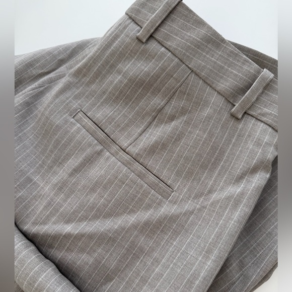 🔥♥️🔥 Massimo Dutti  WOOL PINSTRIPE TROUSERS SIZE Small/ 6 US - Picture 14 of 14